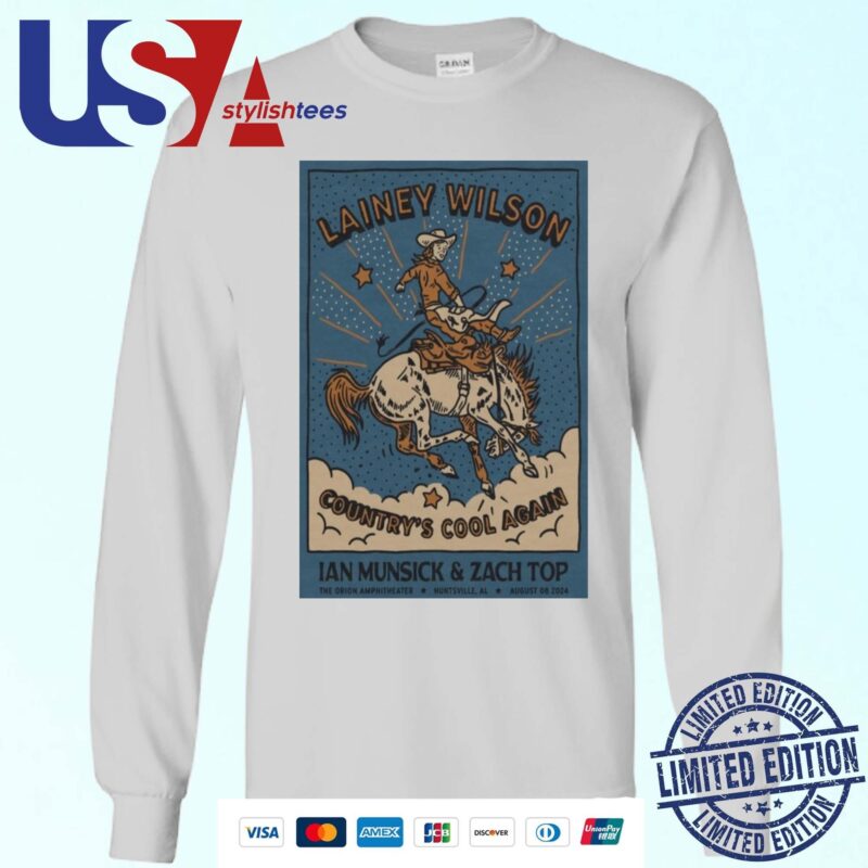 Lainey Wilson The Orion Amphitheater in Huntsville AL August 8 2024 Sweater