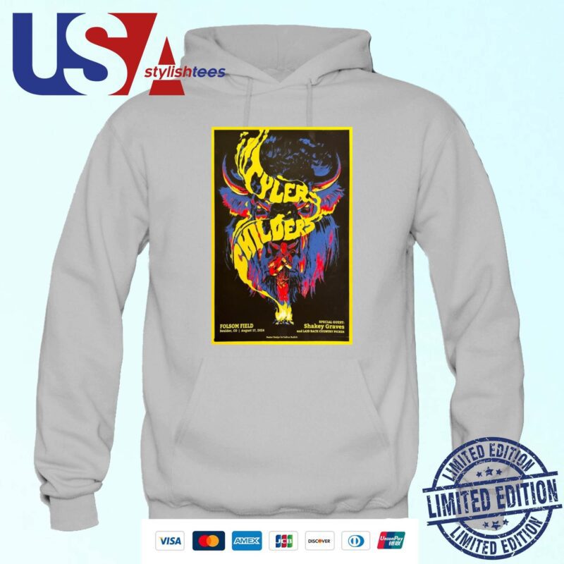 Tyler Childers Folsom Field, Boulder, CO August 17, 2024 Hoodie