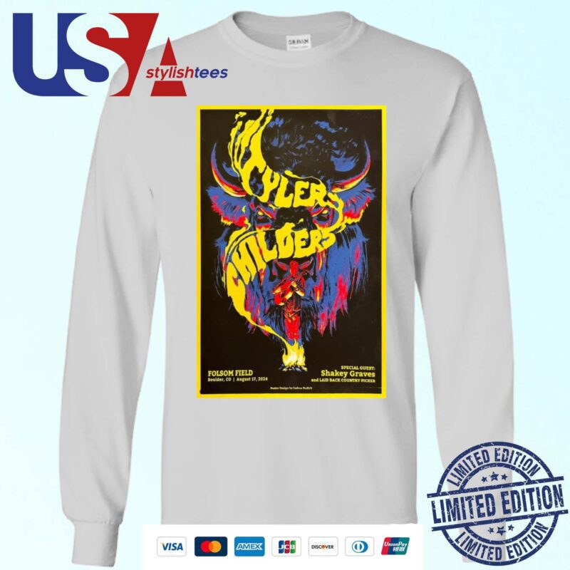 Tyler Childers Folsom Field, Boulder, CO August 17, 2024 Sweater