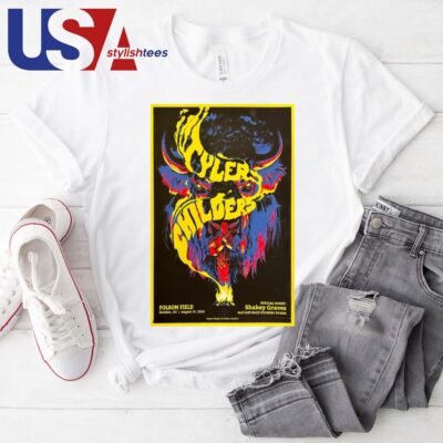 Tyler Childers Folsom Field, Boulder, CO August 17, 2024 T-shirt