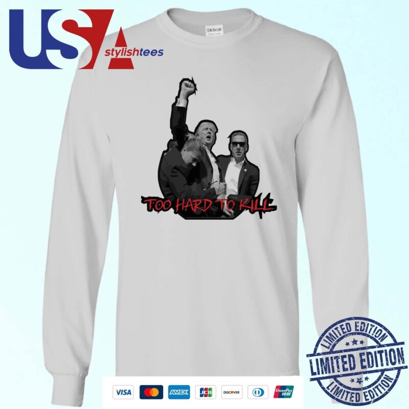 Trump Assassination Trumpinator Too Hard To Kill Sweater