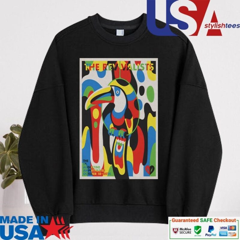 Official The Reviva Lists The St. Augustine Amphitheatre Augustine, FL Oct 18 2024 sweater