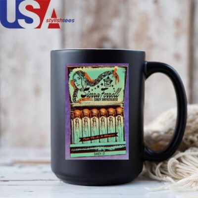 Sierra Ferrell Show At Sandy Amphitheater On August 15 2024 Mug, Tumbler Mug Black 11oz
