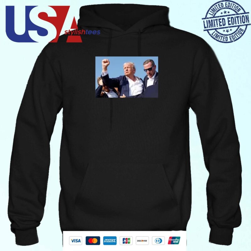 Trump Fist Bump Shot At Hoodie