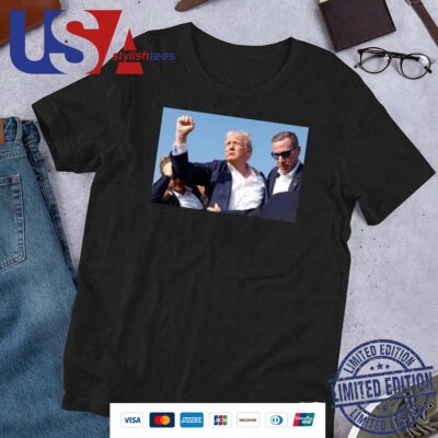 Trump Fist Bump Shot At Shirt
