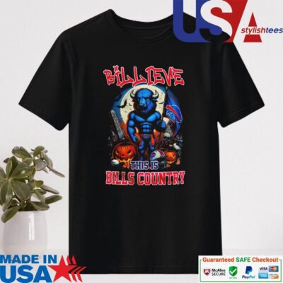 Official Buffalo Bills This Is Bills Country Halloween Shirt