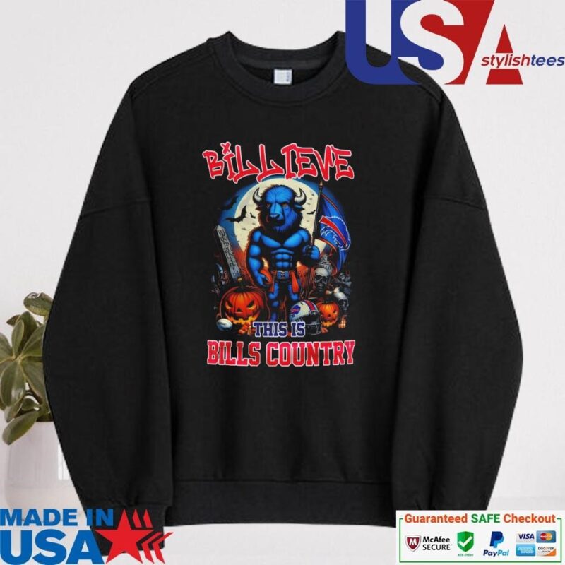 Official Buffalo Bills This Is Bills Country Halloween sweater