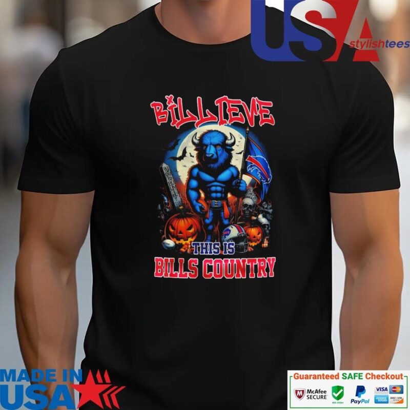 Official Buffalo Bills This Is Bills Country Halloween unisex