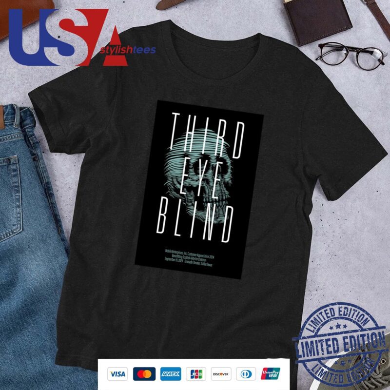 Third Eye Blind Band On September 19 2024 Live At Granada Theater, Dallas Texas Tour Shirt