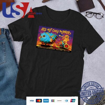 Official Red Hot Chili Peppers At MidFlorida Credit Union Amphitheatre In Tampa, FL On June 21 2024 Shirt