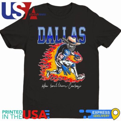 Skeleton Dallas Cowboys How Bout Them Cowboys 2024 Shirt