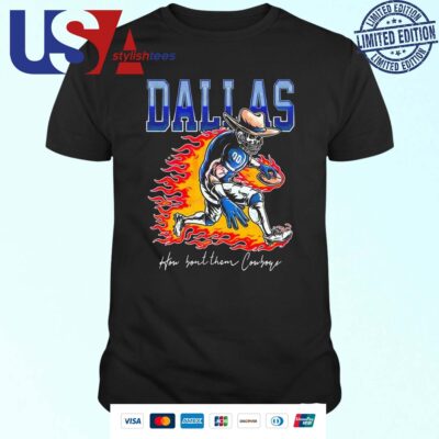 Skeleton Dallas Cowboys How Bout Them Cowboys 2024 T-shirt