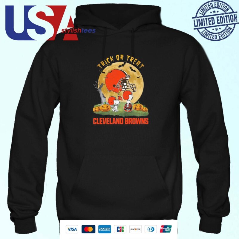 Trick Or Treat Cleveland Browns Halloween 2024 Hoodie