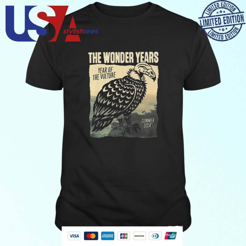 The Wonder Years Year of the Vulture Summer 2024 T-shirt
