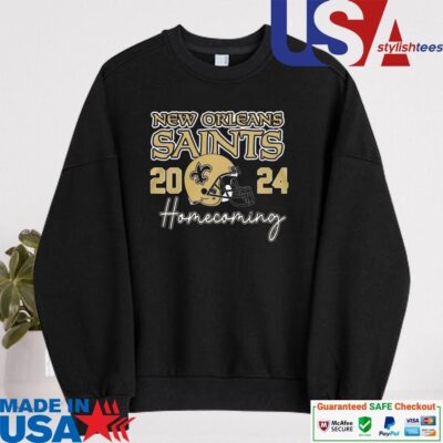 Official New Orleans Saints Football Homecoming 2024 sweater