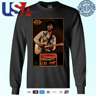 Charley Crockett Rock The Ruins At Holliday Park in Indianapolis IN August 18 2024 Sweater