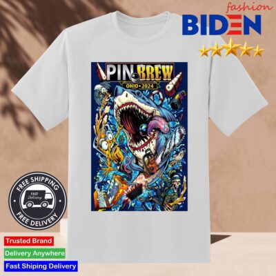 Pin Brew Ohio 2024 Tour Shirt