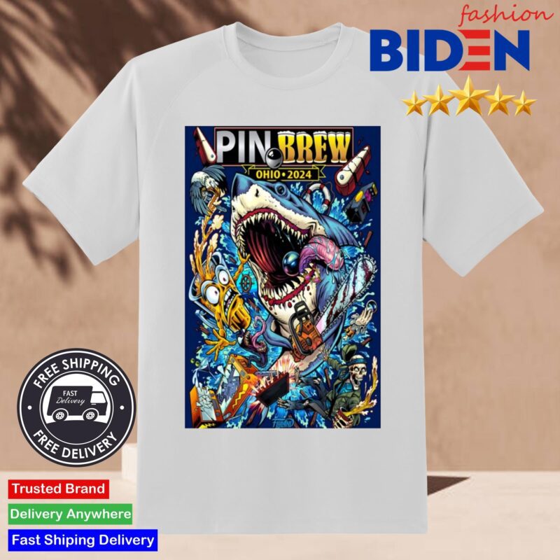 Pin Brew Ohio 2024 Tour Shirt