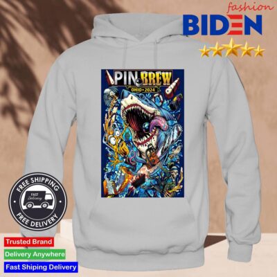 Pin Brew Ohio 2024 Tour Shirt Hoodie
