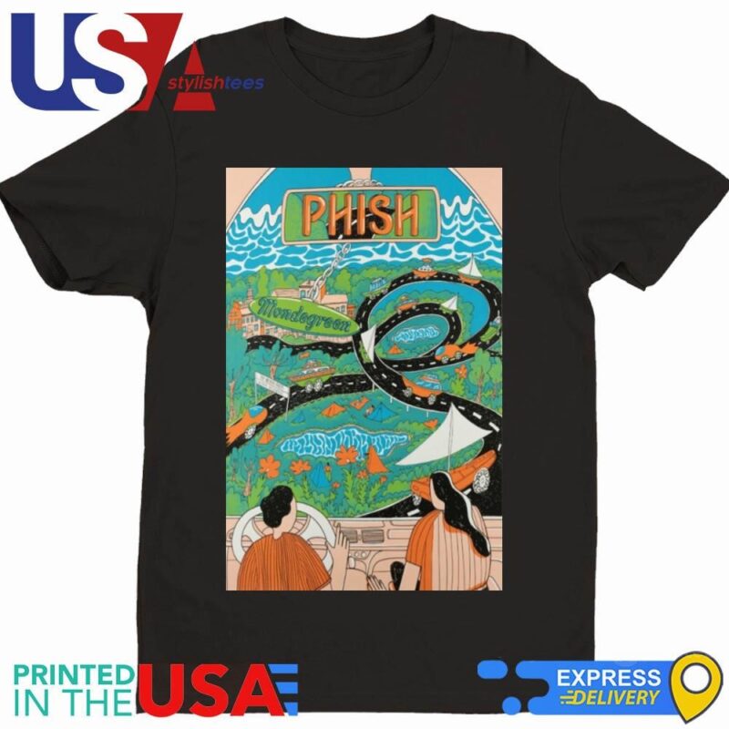 Phish Aug 15-18 2024 Mondegreen Dover, The Woodlands Shirt