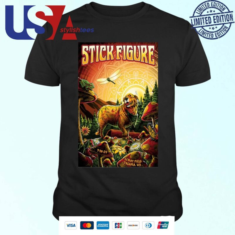 Stick Figure Tacoma WA July 20 2024 T-shirt