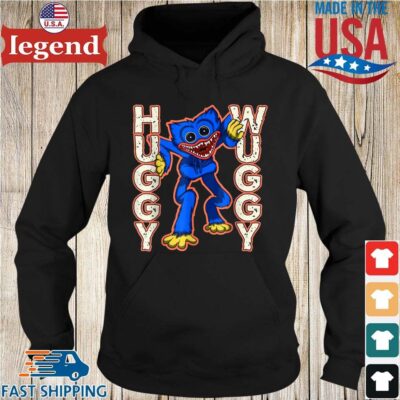 Poppy Playtime Huggy Wuggy Playtime Horror Game Shirt Hoodie den-min