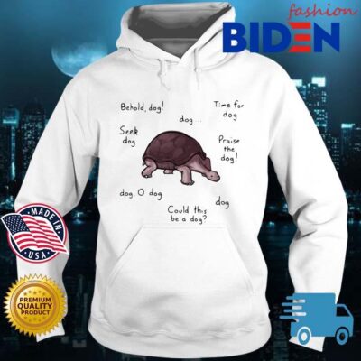 Turtle behold dog seek dog Bidenfashion hoodie trang