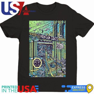 The Mountain Goats The Rooftop At Pier 17 in New York NY July 31 2024 Shirt