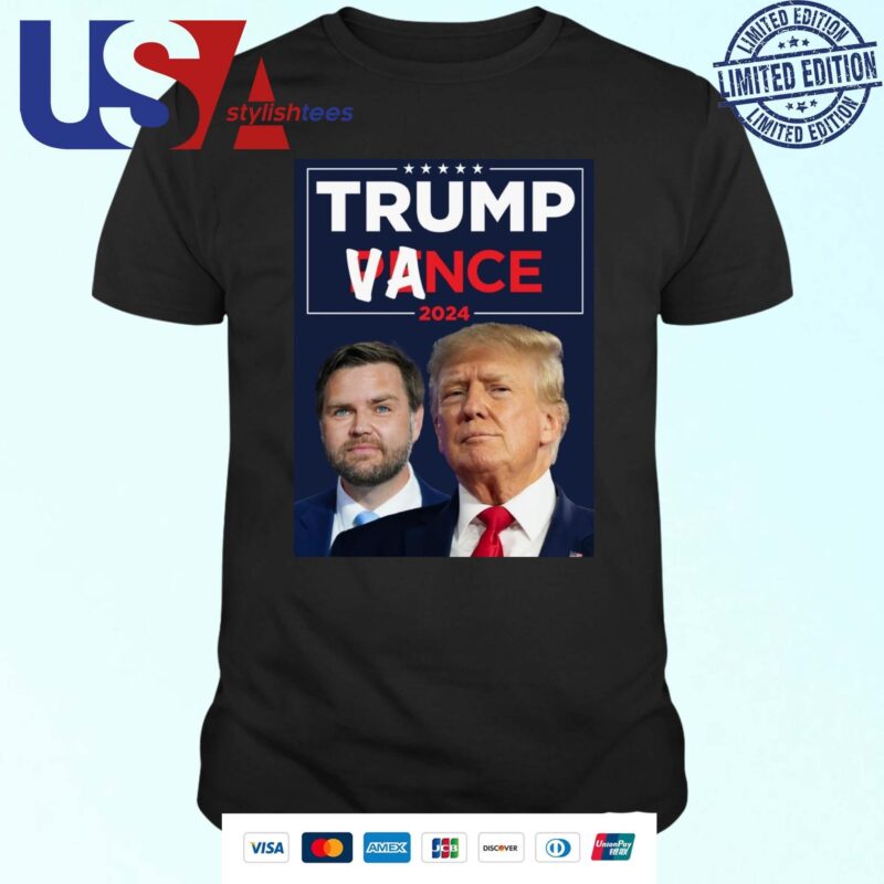 Trump Vance 2024 Poster Not Pence T-shirt