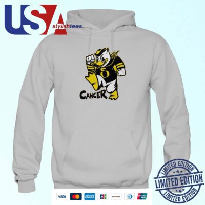 Oregon Ducks Stomp Out Cancer Hoodie