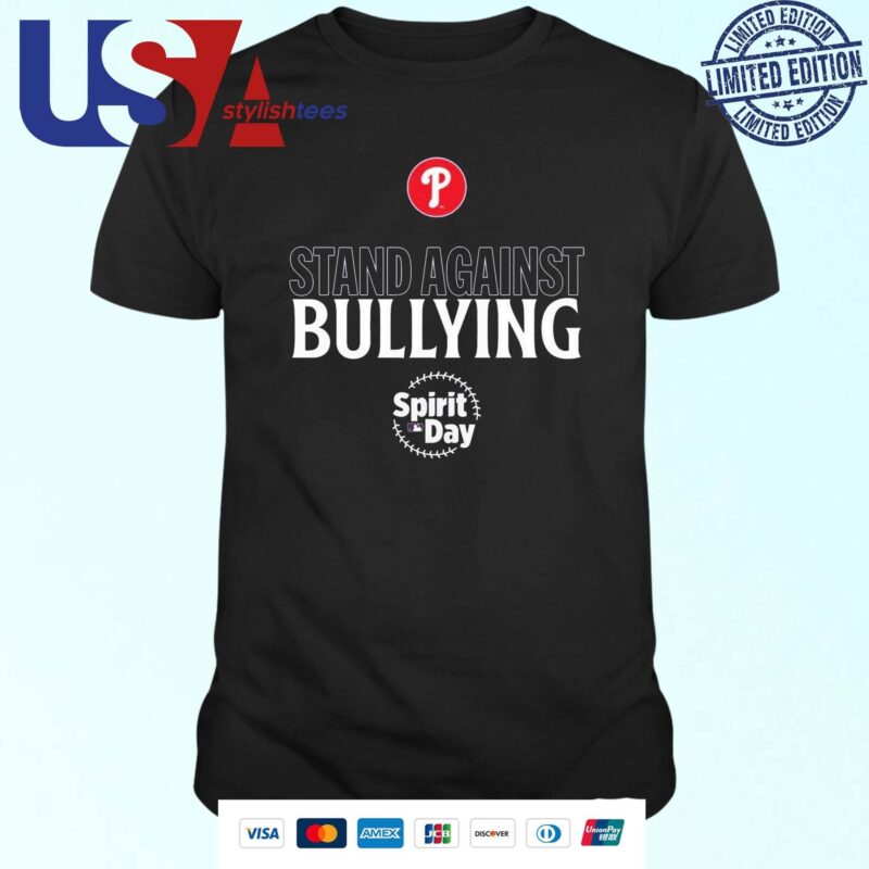 Stand Against Bullying Spirit Day Philadelphia Phillies T-shirt