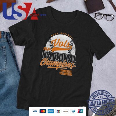 Tennessee Volunteers 2024 NCAA Men's Baseball College World Series Champions Retro Comfort Colors Shirt