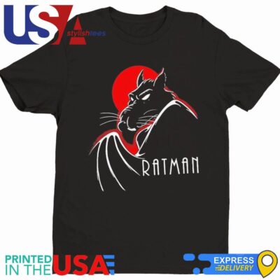 Ratman Splinter In The Style Of Batman Shirt