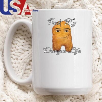 Official Fuck My Chungus Life Nettspend Nugget Mug, Tumbler