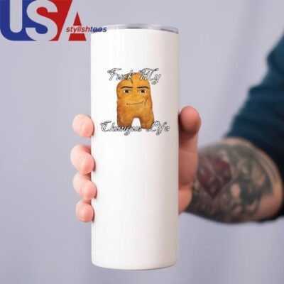 Official Fuck My Chungus Life Nettspend Nugget Mug, Tumbler Tumbler 12oz White
