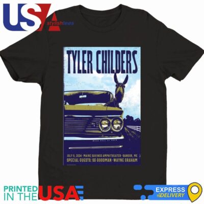 Tyler Childers Show At Maine Savings Amphitheater On July 5 2024 Shirt
