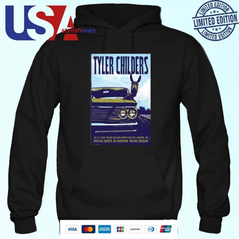 Tyler Childers Show At Maine Savings Amphitheater On July 5 2024 Hoodie