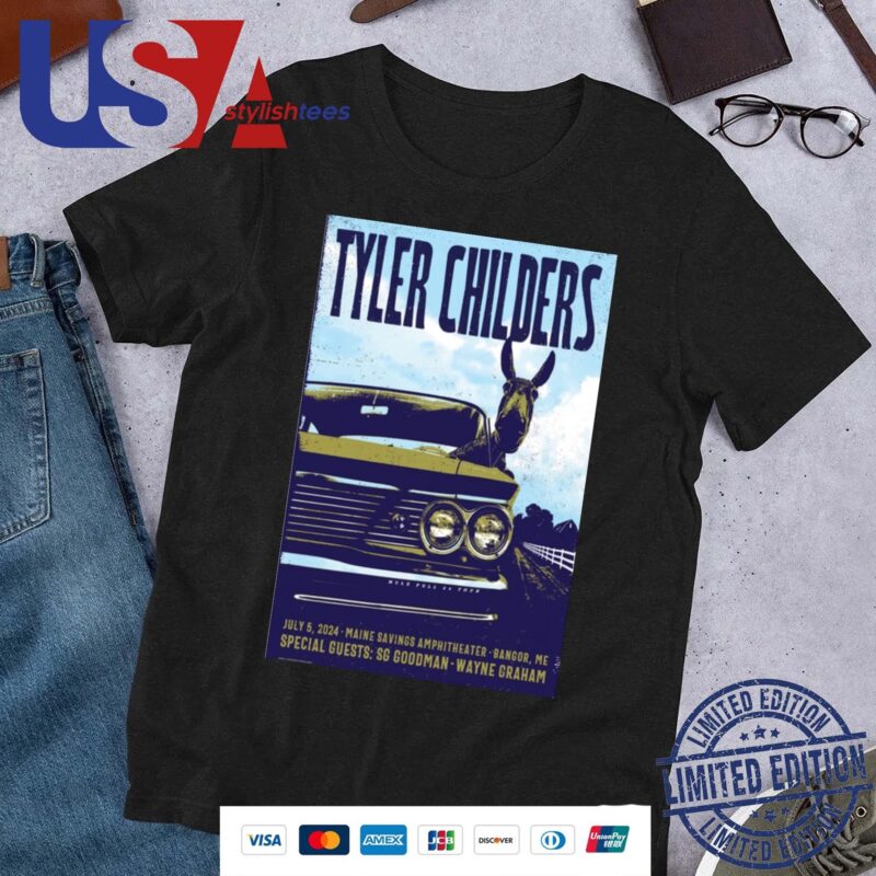 Tyler Childers Show At Maine Savings Amphitheater On July 5 2024 Shirt