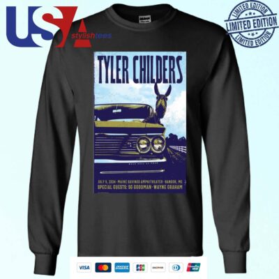 Tyler Childers Show At Maine Savings Amphitheater On July 5 2024 Sweater