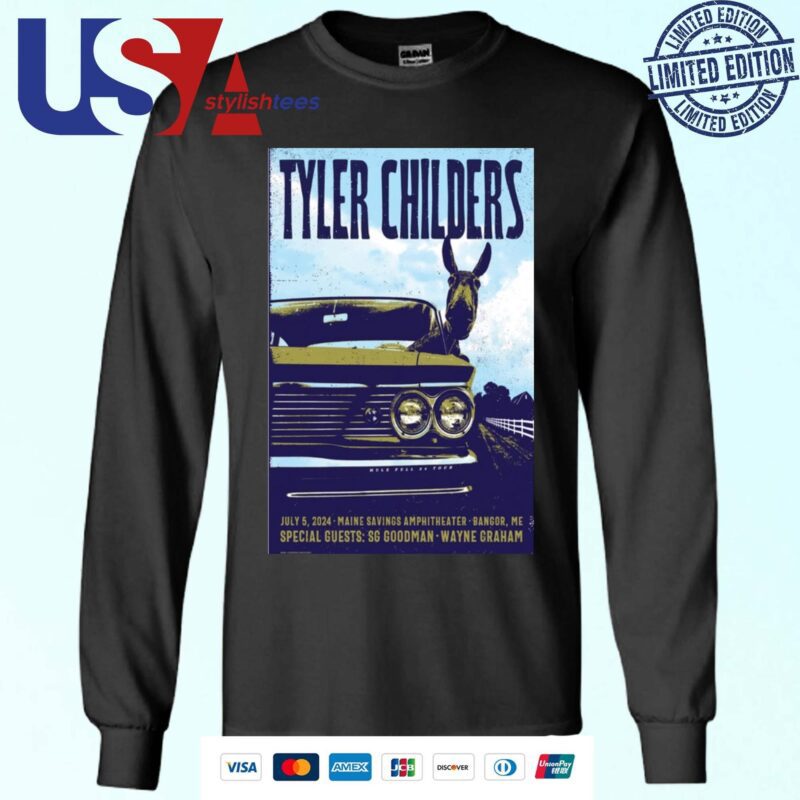 Tyler Childers Show At Maine Savings Amphitheater On July 5 2024 Sweater