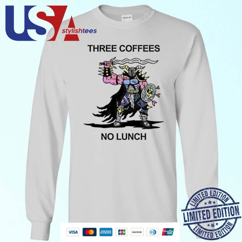 Three Coffees No Lunch Sweater