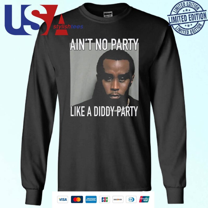 Puff Diddy Mugshot Ain’t No Party Like a Diddy Party Sweater