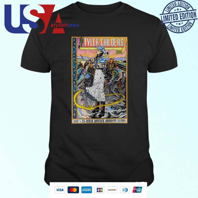Tyler Childers August 14, 2024 Folsom Field, Boulder, CO T-shirt