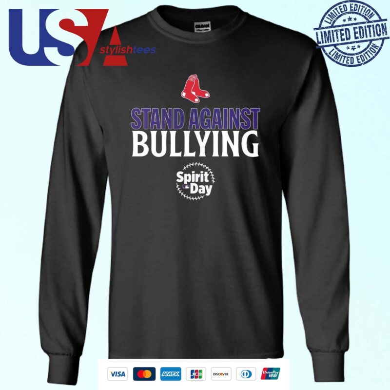 Stand Against Bullying Spirit Day Boston Red Sox Sweater