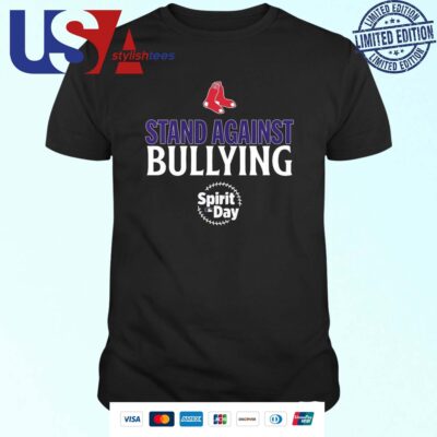 Stand Against Bullying Spirit Day Boston Red Sox T-shirt