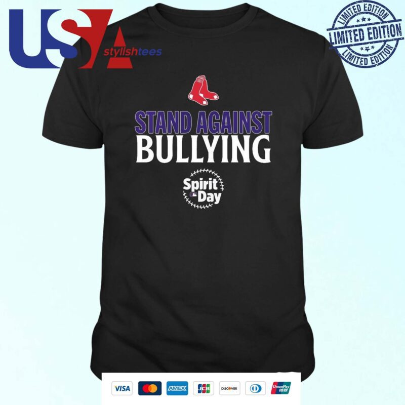 Stand Against Bullying Spirit Day Boston Red Sox T-shirt