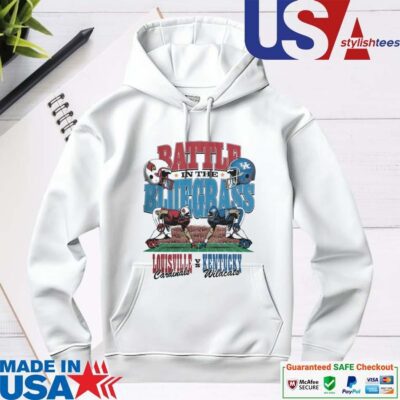 Official Louisville Cardinals Vs Kentucky Wildcats Battle In The Blue Grass 2024 hoodie