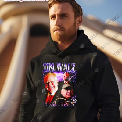 Tim Walz drink horse semen graphic hoodie