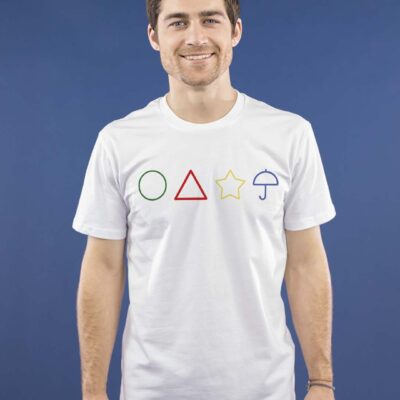 Squid Game Circle Triangle Star Umbrella Shirt
