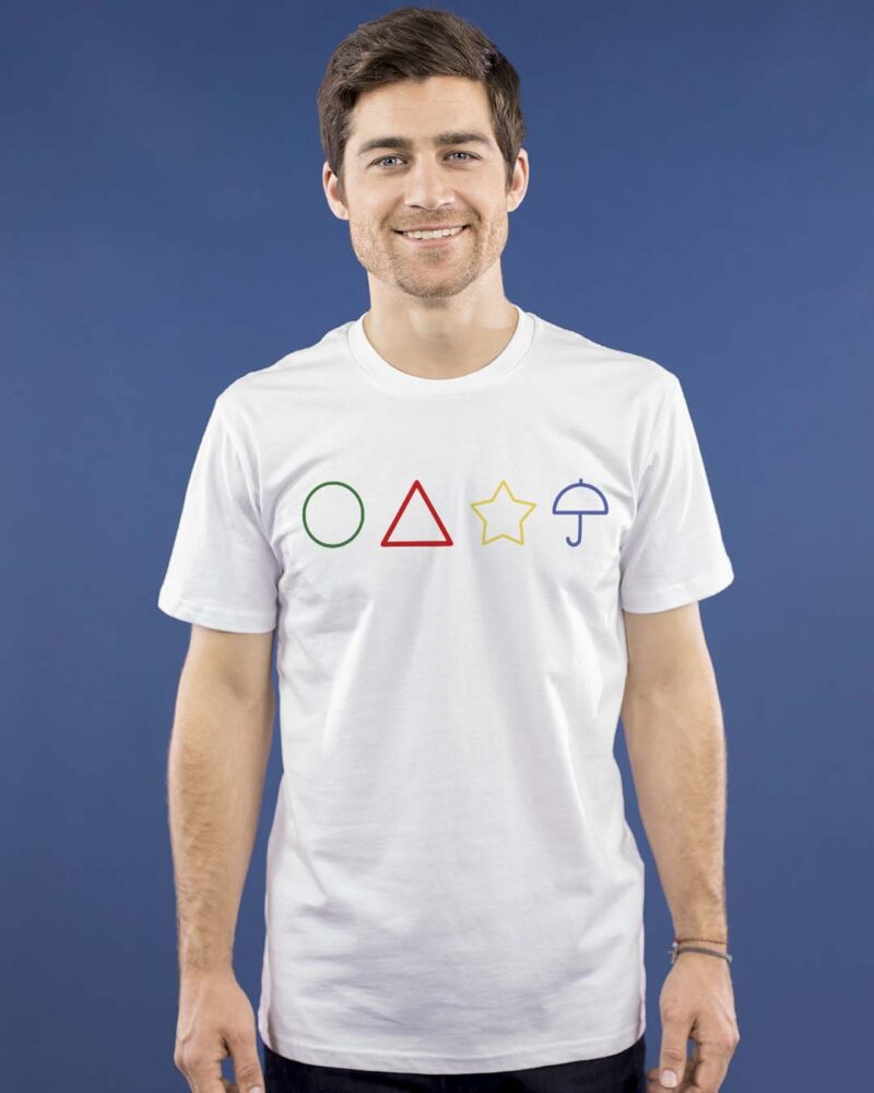 Squid Game Circle Triangle Star Umbrella Shirt